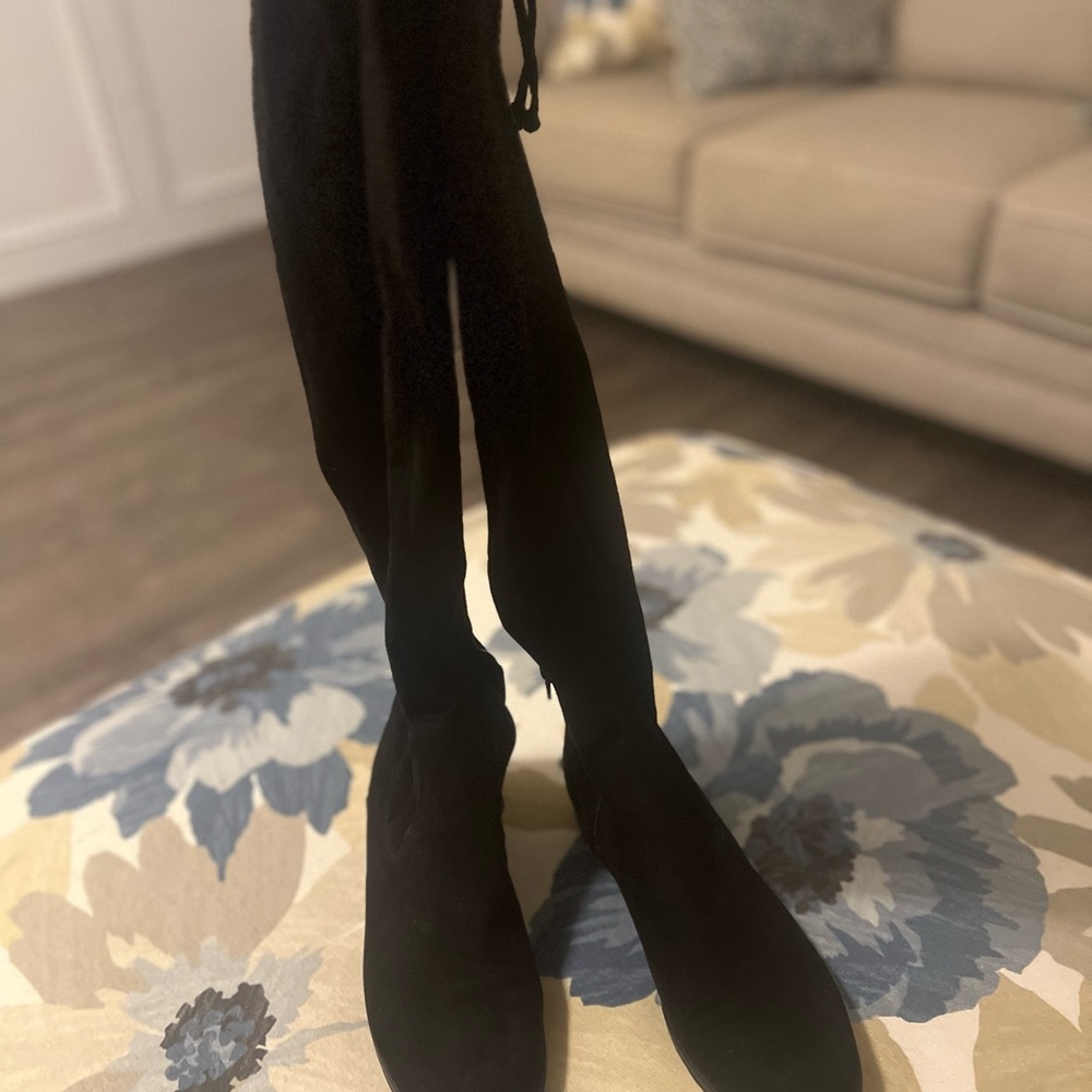 Black Over-the-Knee Boots